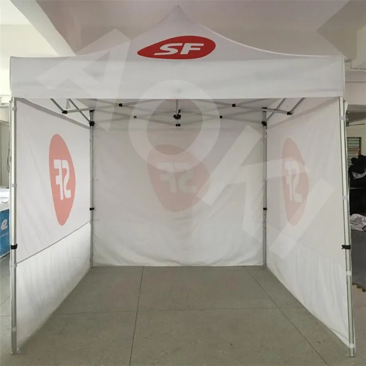 Hexagonal 40mm pipe Wholesale Hexagon Pop up Folding Advertising Tent for Event