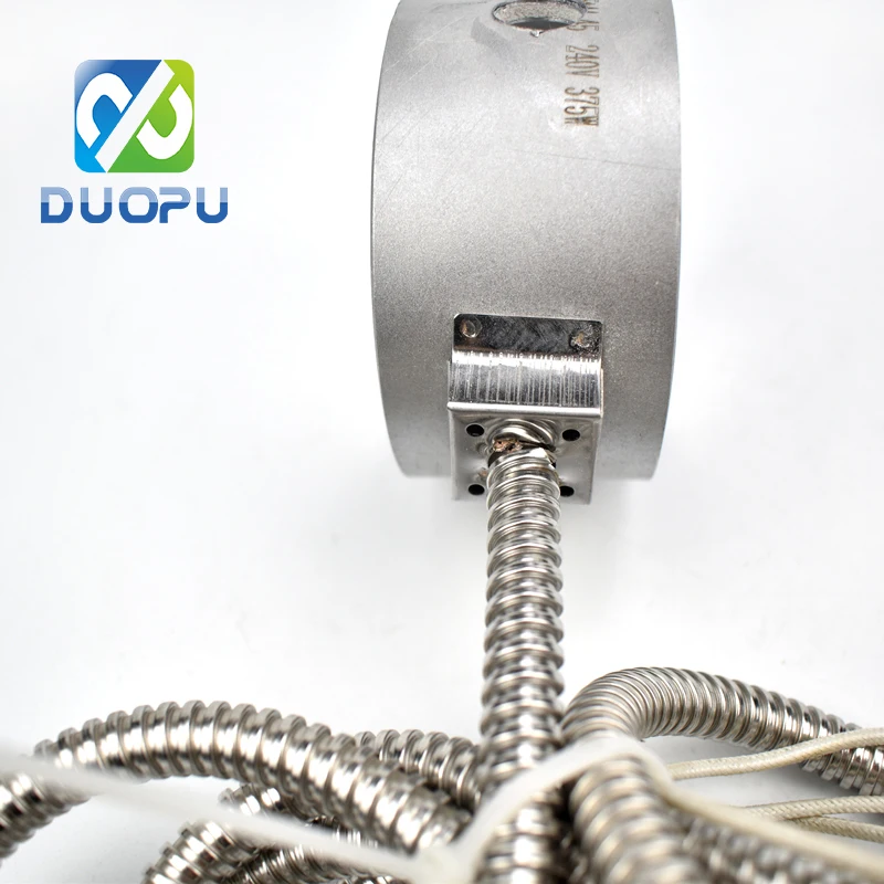 DuoPu Customized Electric Resistance 220v 400w Mica Band Heater with Metal Screw for Plastic Processing Machinery