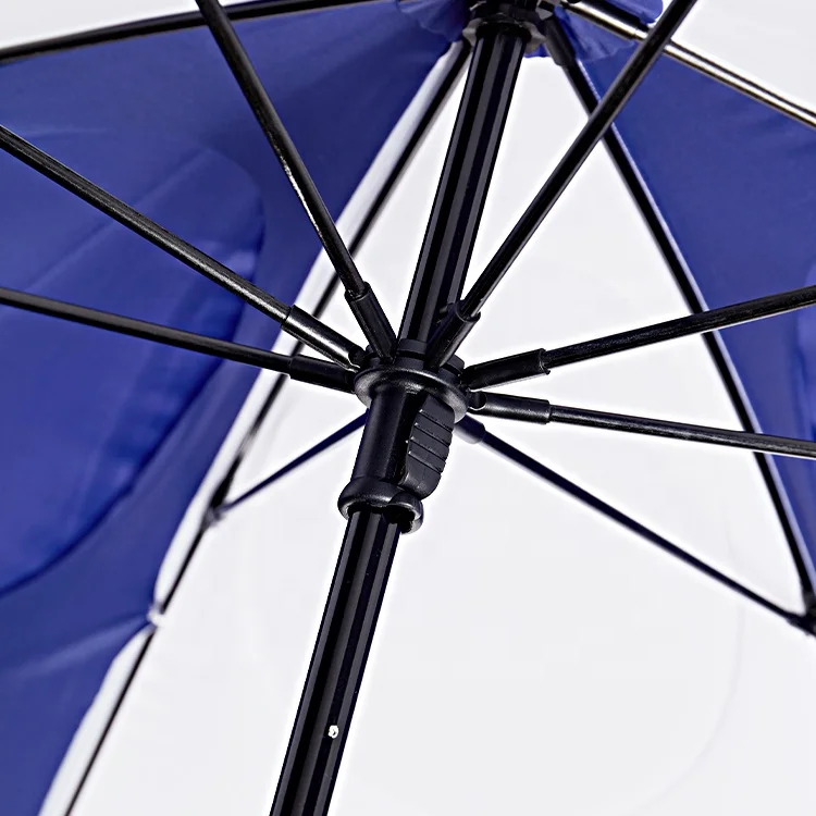 Promotion Advertising 32 Inch Double Layers Umbrella Prints Logo Custom Golf Umbrella