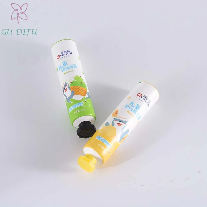 Custom Printing Logo PBL Plastic Tube Toothpaste Tube Squeeze Empty Tube Packaging 100g105g110g115g120g