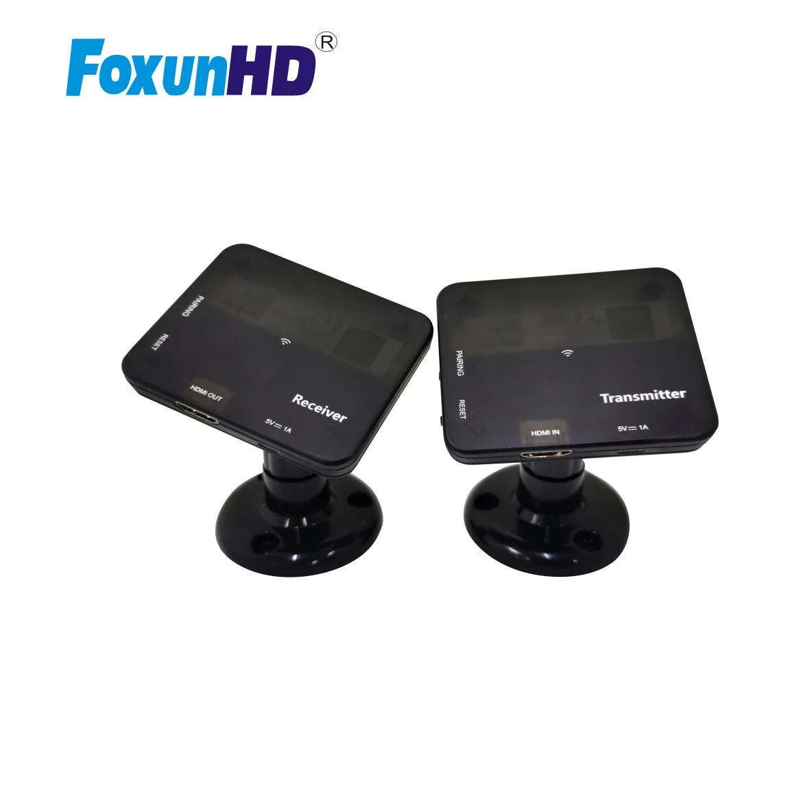 Удлинитель Foxun 4k Wi-Fi на открытом воздухе с частотой более 60 ГГц, беспроводной, с поддержкой множества устройств, беспроводной удлинитель HDMI