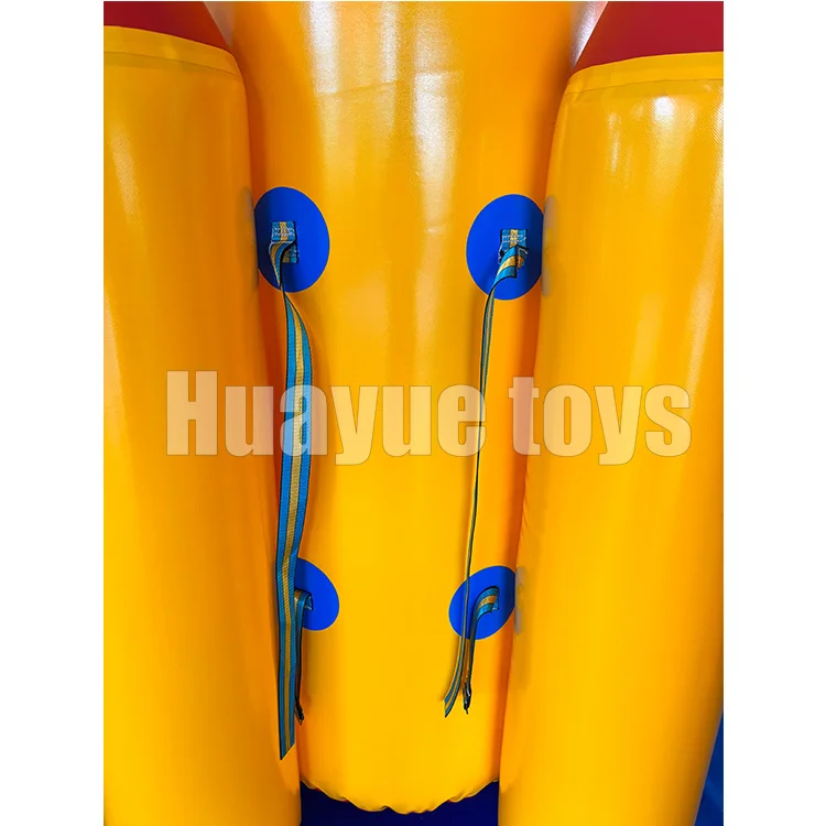 HUAYUE Factory Price Team Building Games Inflatable Rockets Inflatable Fun Games Props for kids and adults outdoor/indoor play