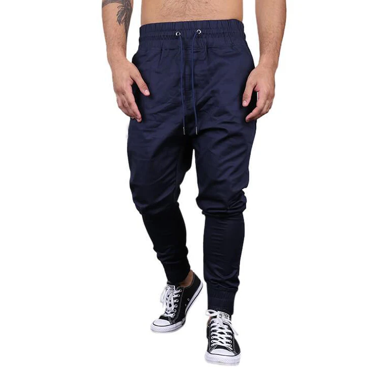 
Custom wholesale sportswear tapered fit hip hop track pants joggers men 