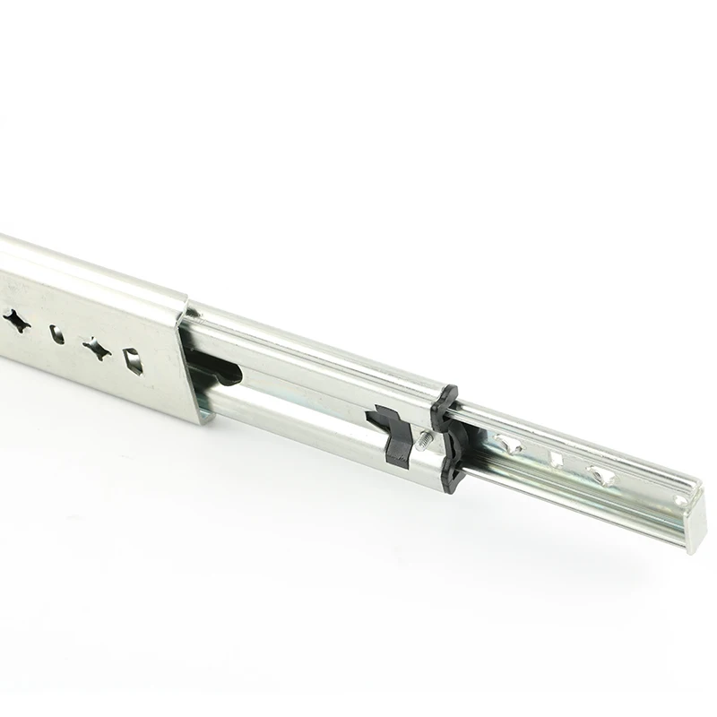 53mm soft closed ball bearing heavy load 220 lb furniture expansion channel hardware kitchen cabinet toolbox drawer slide track