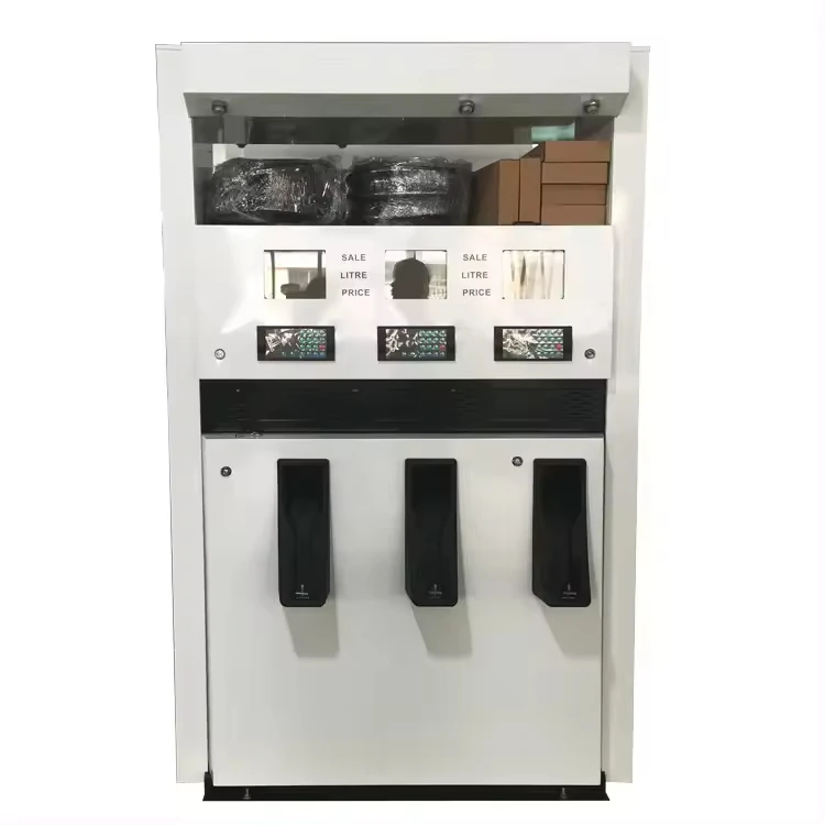 Portable Motor Nozzle Flow Meter Gas Station Fuel Pump Dispenser for Petrol Station