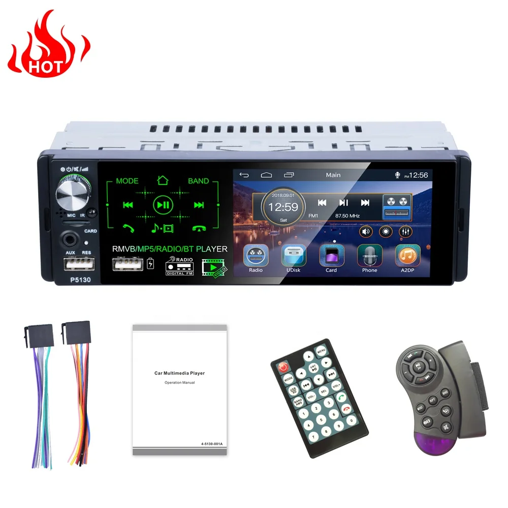 Hot 5130 car mp4 video radio player