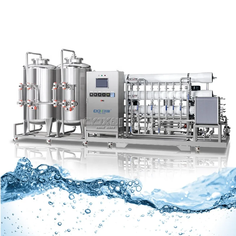 CYJX 5 Tons Water Treatment Ce Custom Made Ro Reverse Osmosis Pure Water Production Equipment Pure Water Treatment Machine