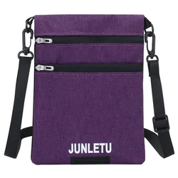 Fashionable new shoulder bag waterproof mobile phone bag travel abroad documents passport hanging neck small bag