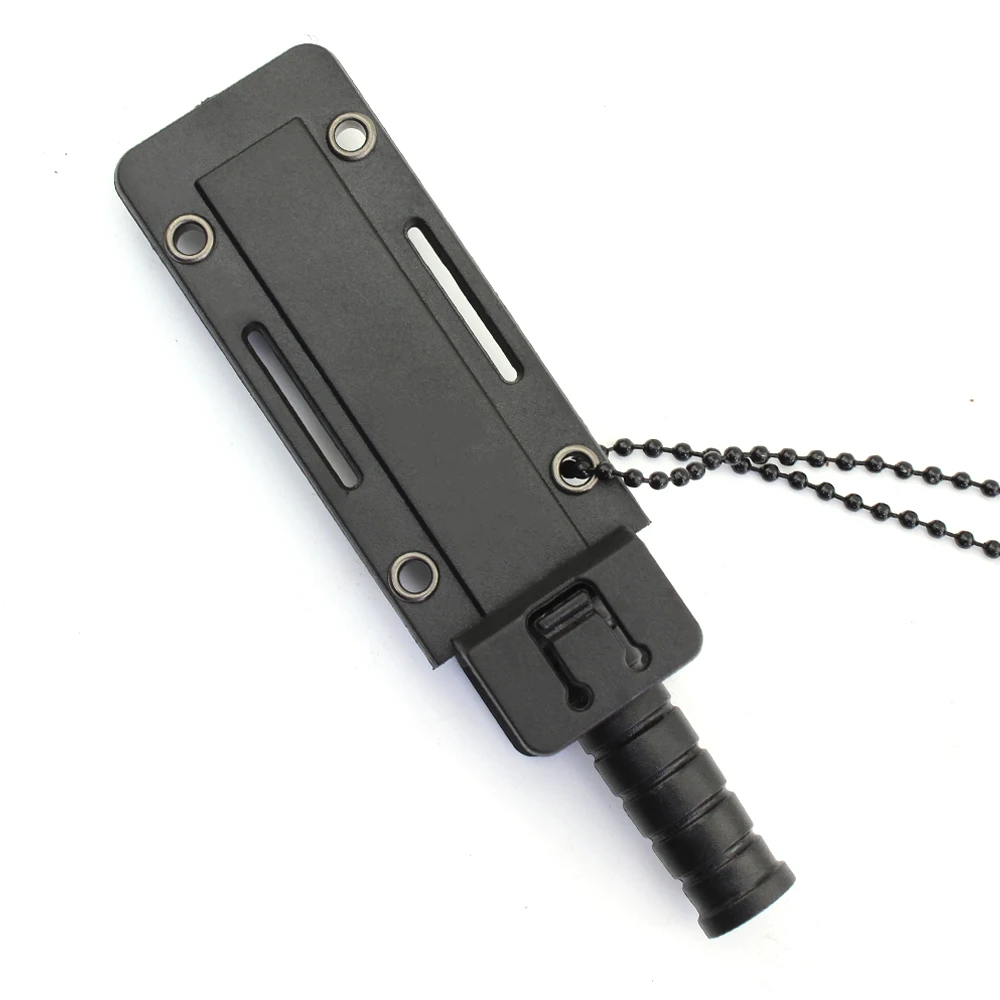 Personalise Laser logo Survival Knife 3.9inch 3Cr13Mov Blade & ABS HandleFixed Blade Neck Knife