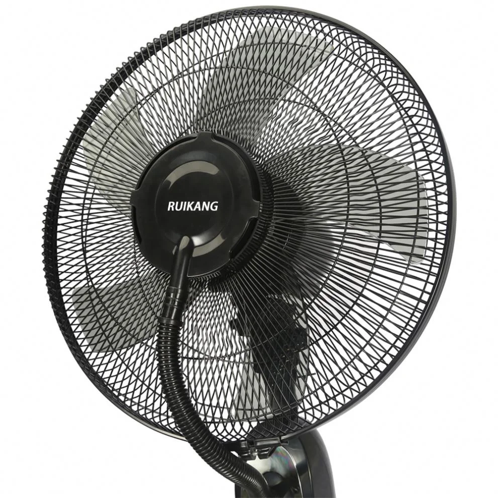 Home Appliance Spray Oscillating Pedestal Fan Fog Standing Fans 16 Inch Air Cooling Water Mist Fans with Water Spray