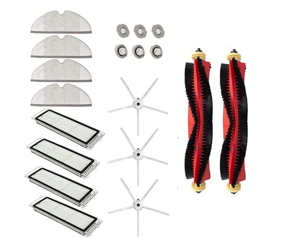 Комплект запасных частей, совместимых с Xiaomi MiJia1 1 S Roborock Xiaowa Max S50 S51 S55 S6