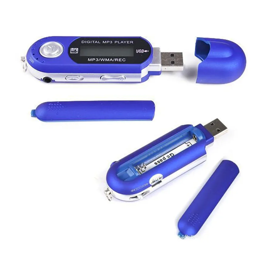 2021 г. оптовая продажа дешевая цена мини-USB флеш-накопитель цифровой mp3-плеер батарея AAA
