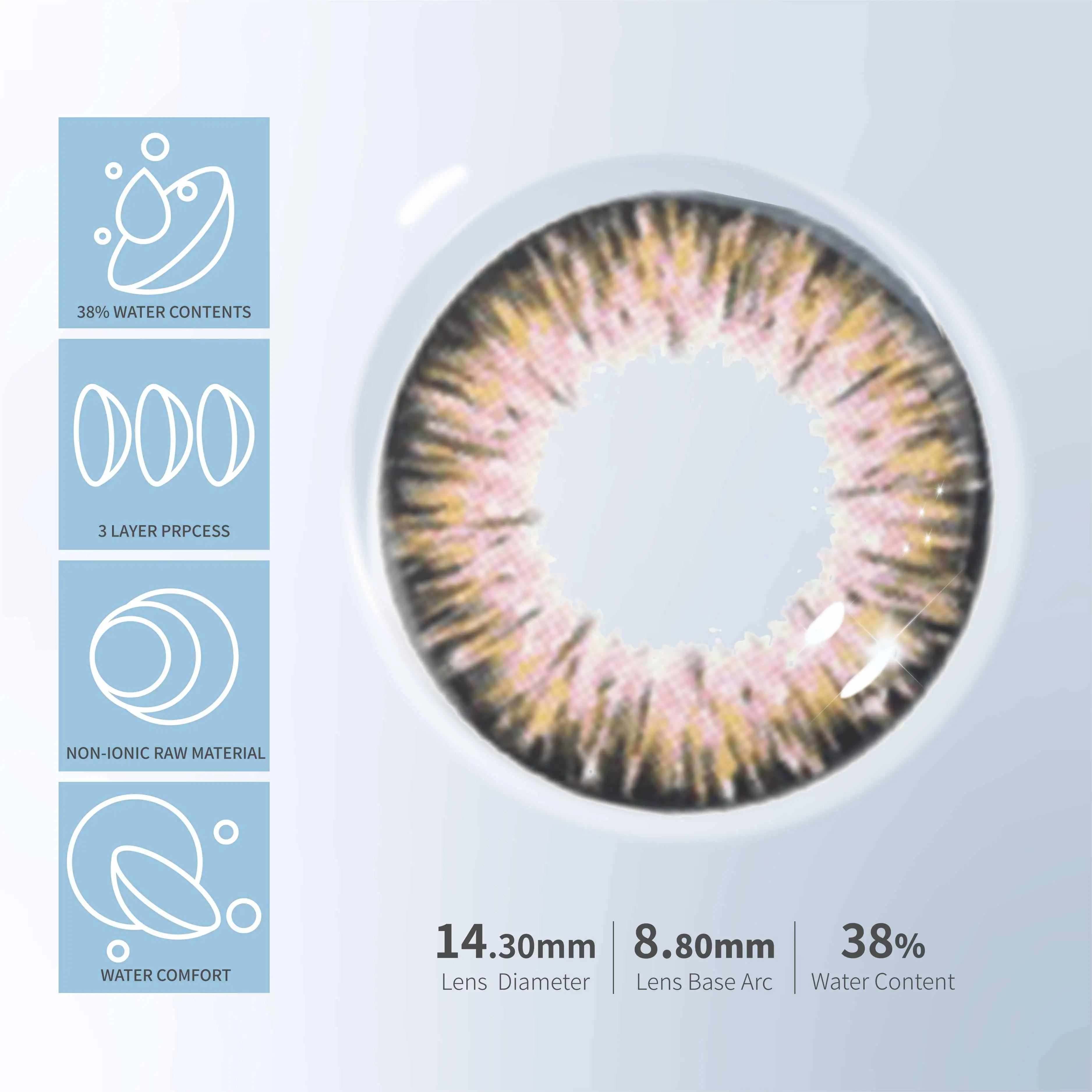 Mm Super Contact Lens Wholesale Colored Contacts Eye Lens Contact Lenses