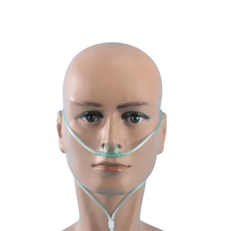 Reusable Medical Hydrogen Oxygen Tube Oxygen Nasal Cannula Tube O2 H2 Breathing Silicone Nasal Oxygen Tube Without Water Trap