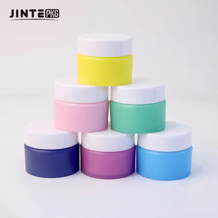 Wholesale Empty 10ml 15ml Custom Small Cosmetic Plastic Eye Cream Jar PP Skincare Lip Balm Container