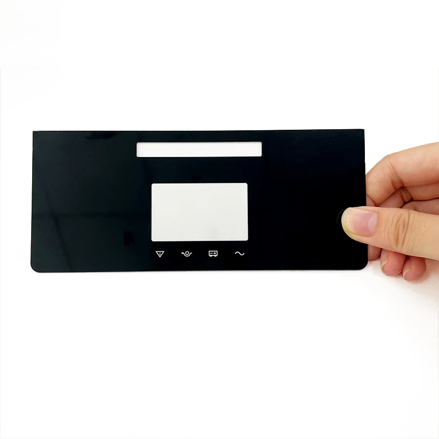 Custom Membrane Button Panel PET PC PVC Label Infrared Remote Membrane Sticker