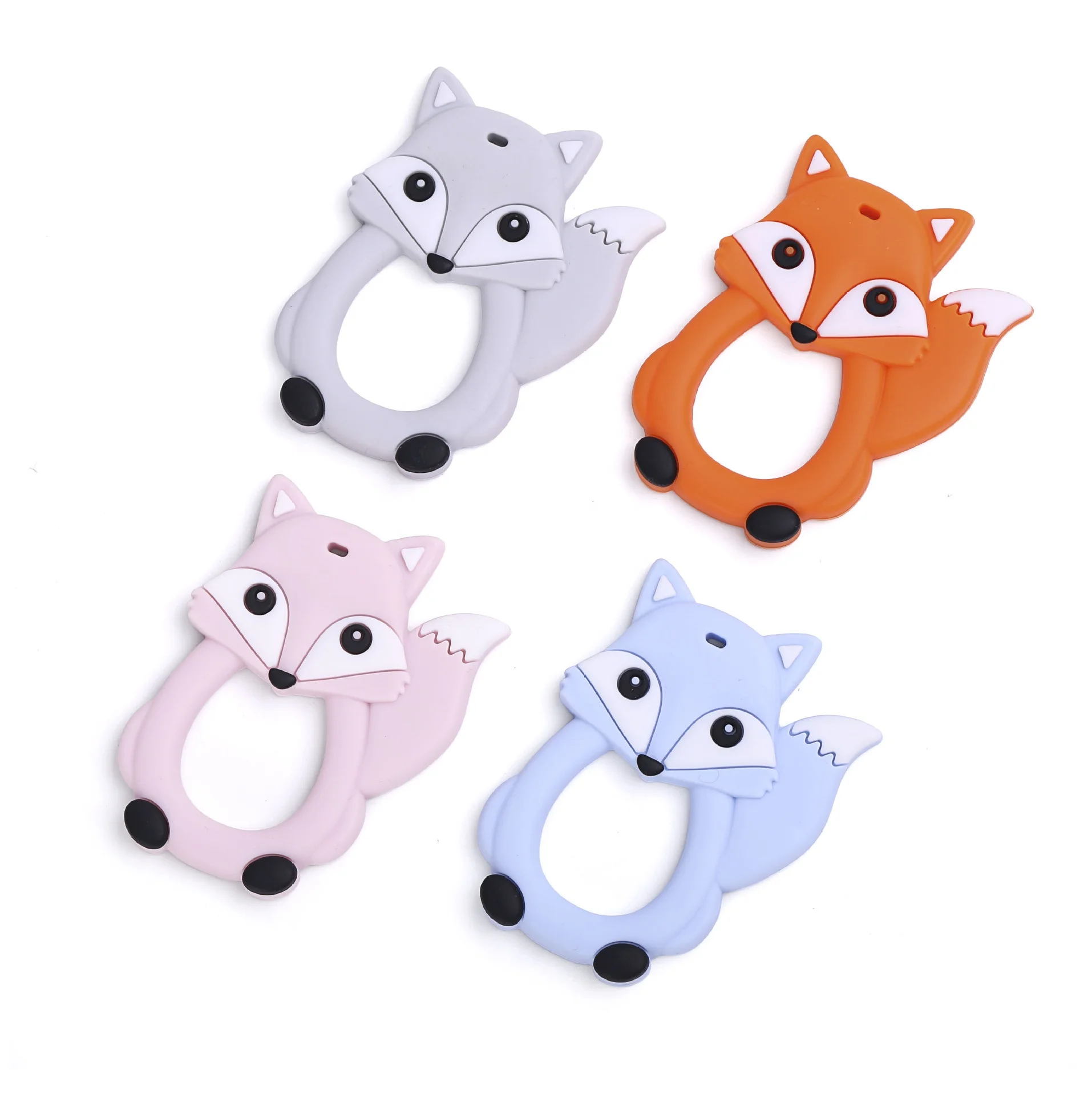 Hot Sale China Manufacturer Free Food Grade Silicone Funny Baby Teether/Wholesale