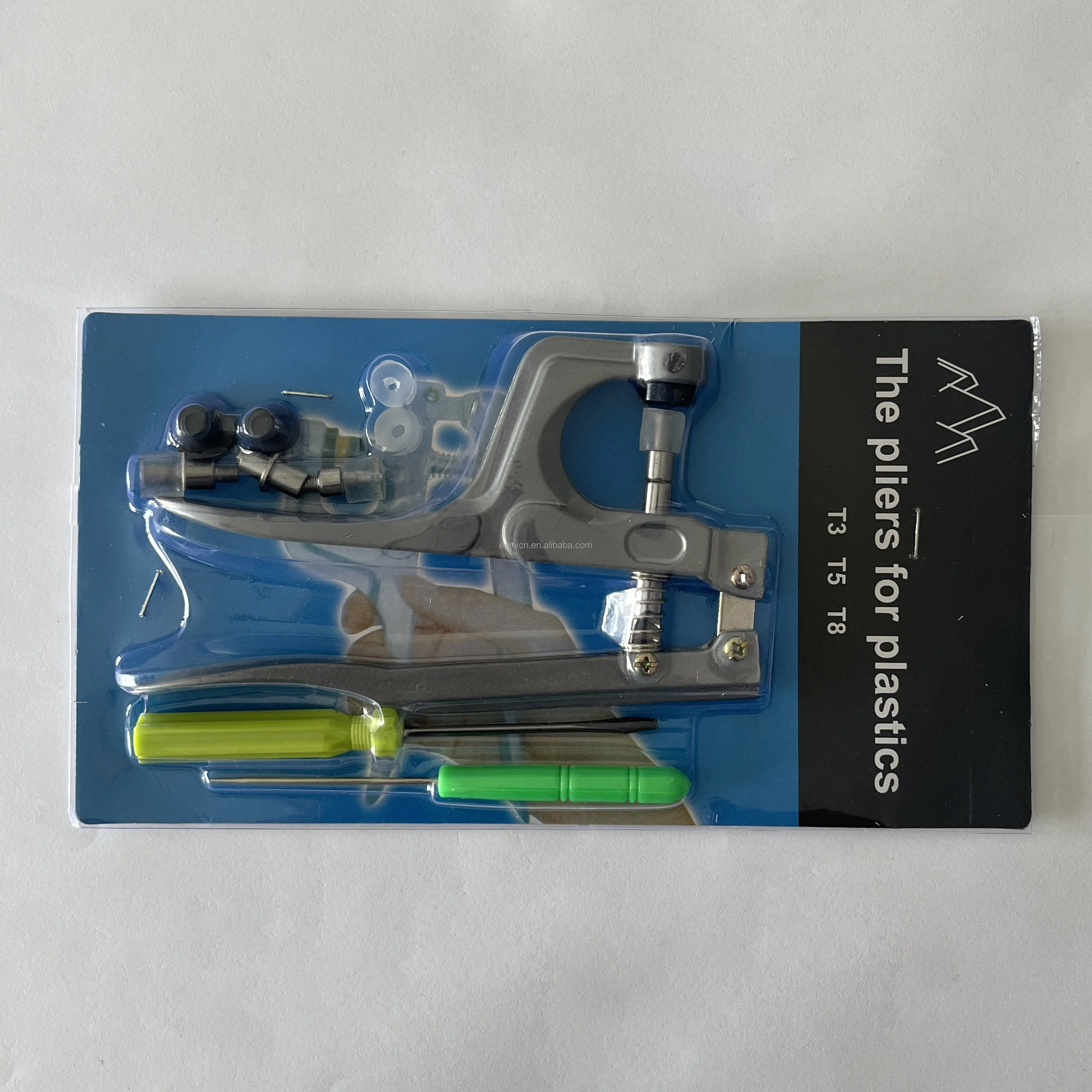 High Quality DIY  Snap Fastener Rivets With Leather Hole Punch Tool Combination Set