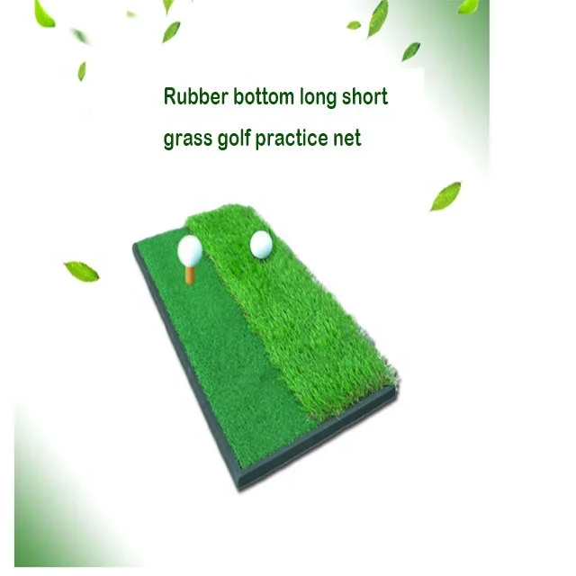 Factory direct sales customized multi-function golf mat portable Antiskid rubber bottom  golf practice mat