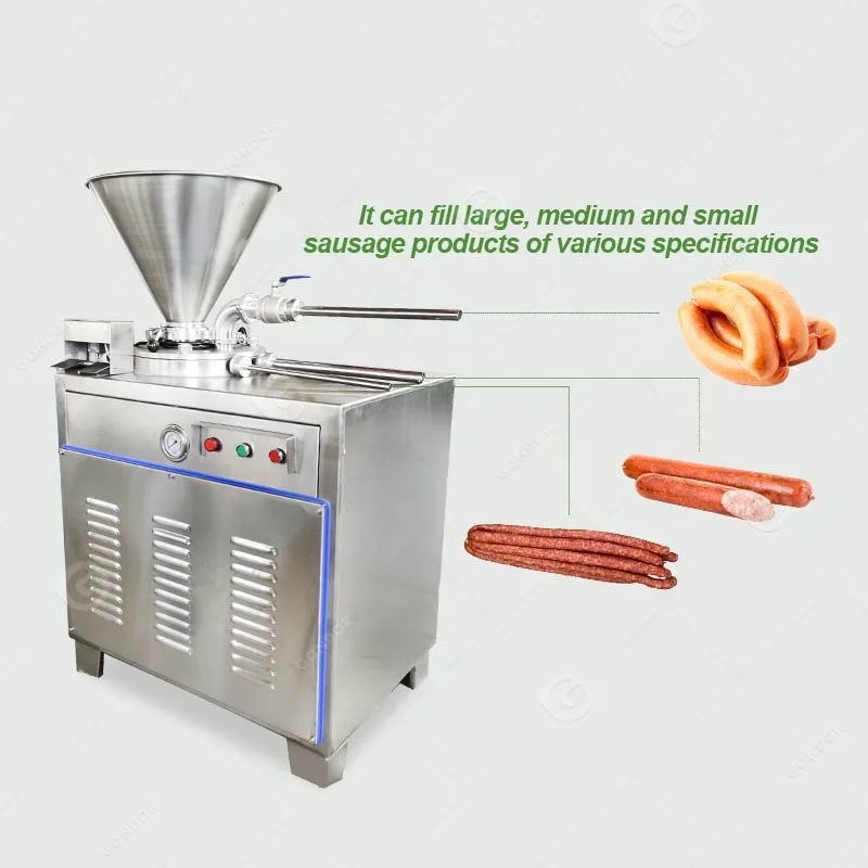 Electric German Price of Sausage Commercial 304 Stainless Steel Stuffer Motor Maker Make Machine Automatic