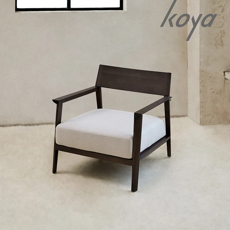 Современный Роскошный дизайнерский Одноместный стул для отдыха из ткани с деревянной рамой для дома и гостиной