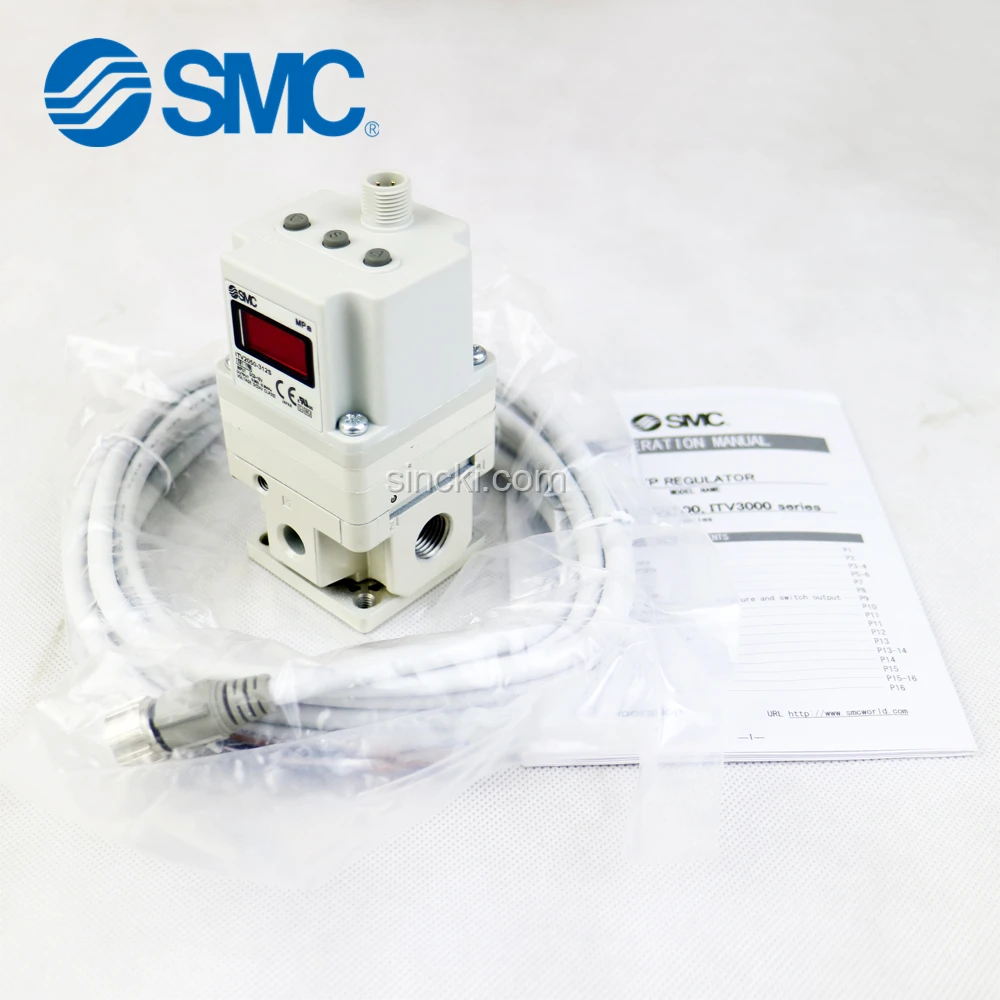SMC ITV2050-322L Proportional Valve Electro Pneumatic Regulator