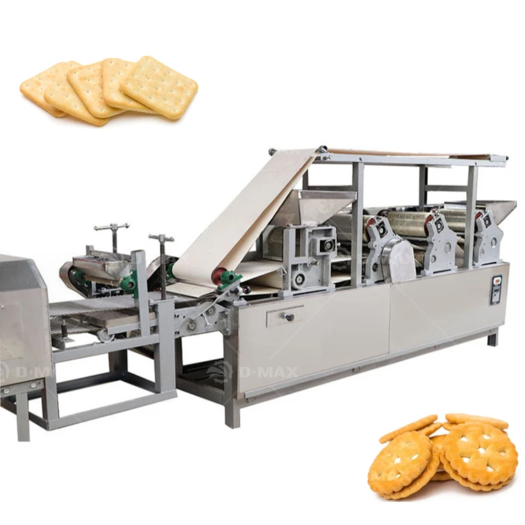 High Efficiency Food Machinery Chinese Automatic Biscuit Making Machine Production Line Price