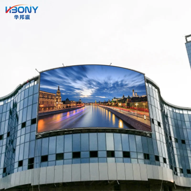 waterproof dubai 4k wall led display p4 p10 outdoor module video panel advertising screen ecran exterior