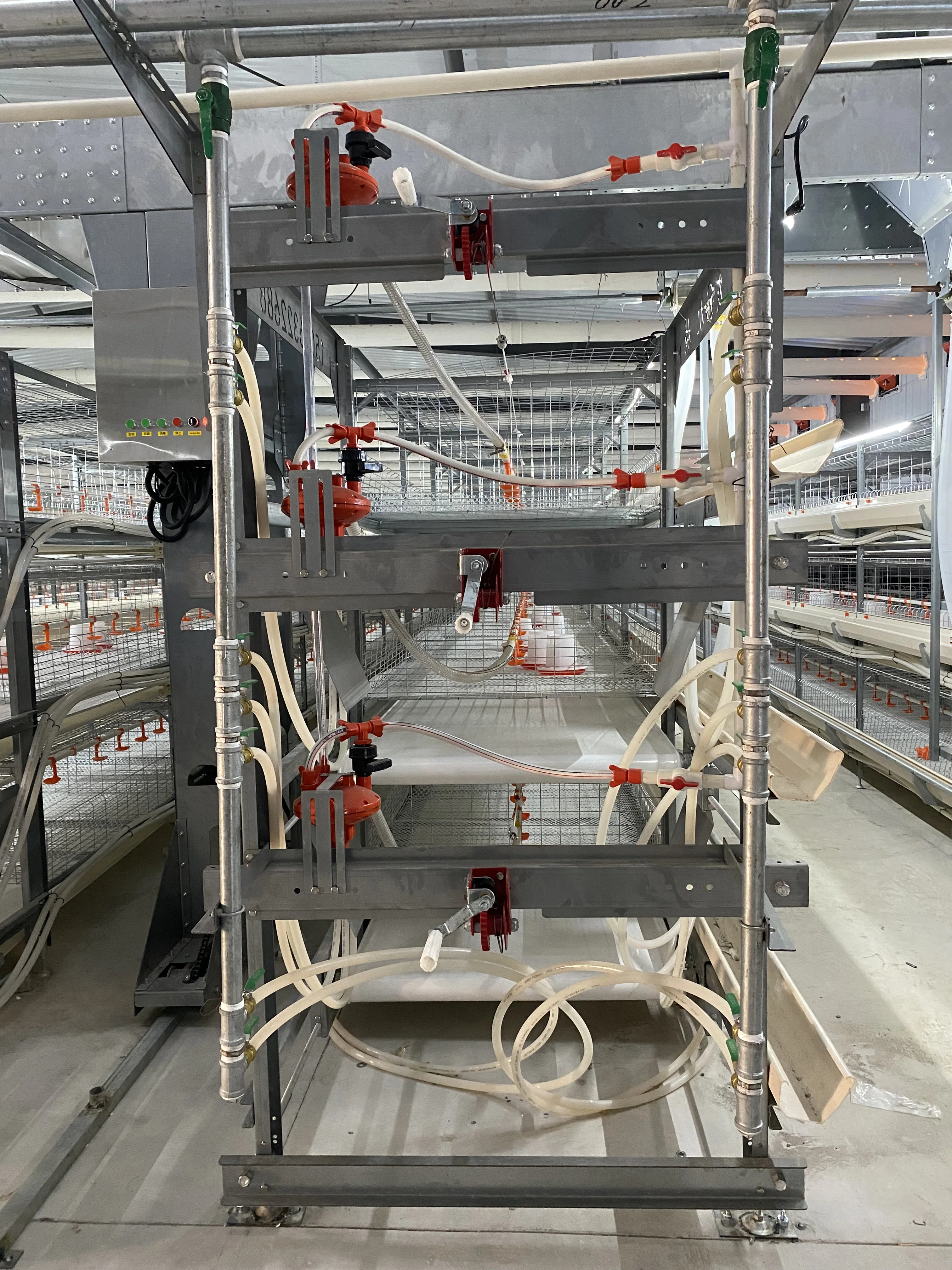Poultry Farming Automatic Breeding Rearing Battery Chicken Cage for Broiler