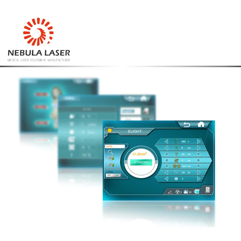 Большой размер пятна 15*50 мм лампа британского стандарта Профессиональная Медицинская E-light IPL Лазерная SHR машина для удаления волос