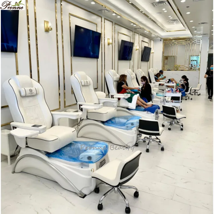 New arrival popular whirlpool European touch foot spa lexor pedicure spa chair with autofill