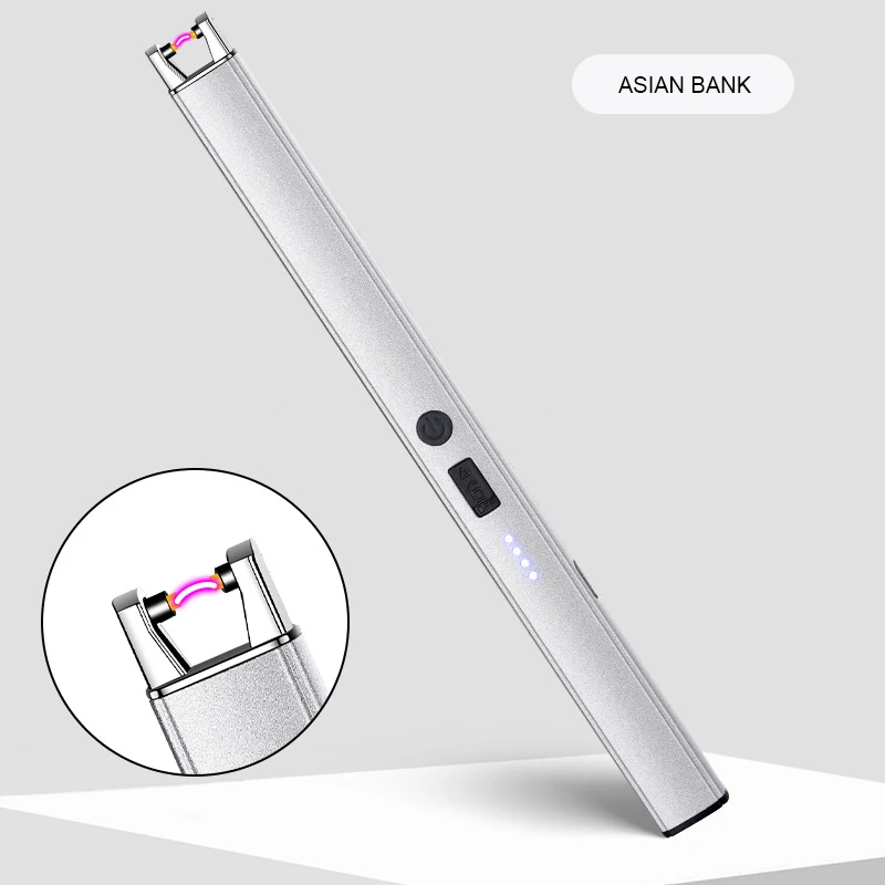 TYPE-C зарядный порт зажигалка электрическая свеча Зажигалка походная перезаряжаемая с заменой чехла для семейного использования на открытом воздухе
