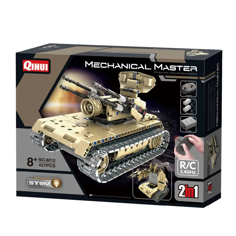 
New arrival 2.4g model remote control military rc mini tank for kids 