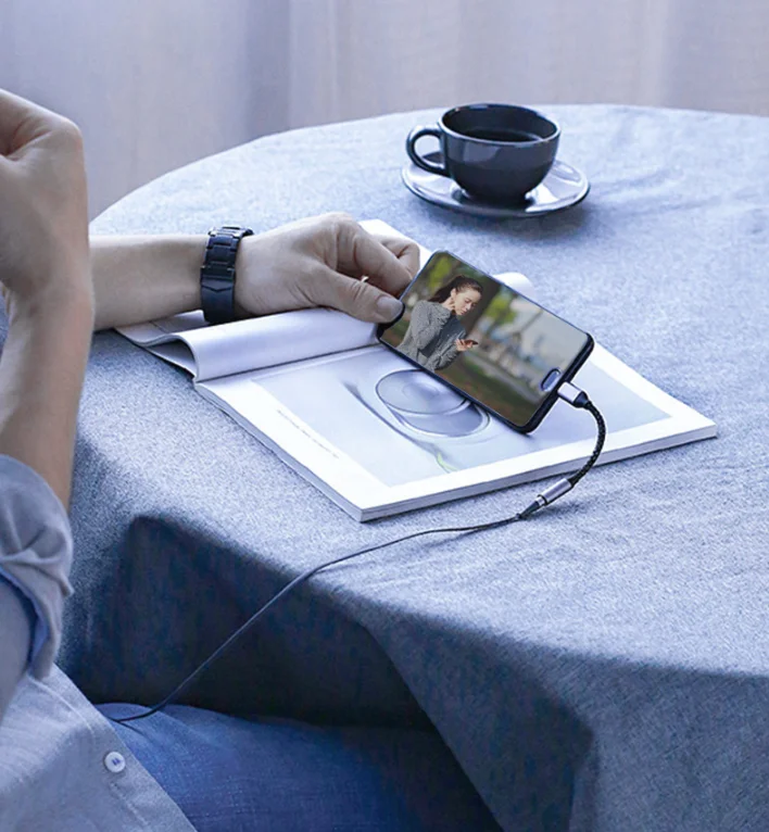  Hi-Fi USB Type C до 3 5 мм разъем для наушников йоги TPE/плетеный провод адаптер конвертер Samsung Huawei iPad