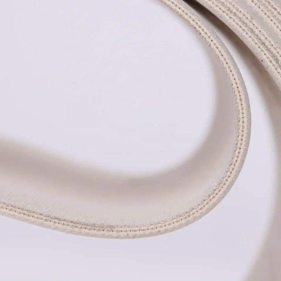 High temperature resistant silicone rubber conveyor belt