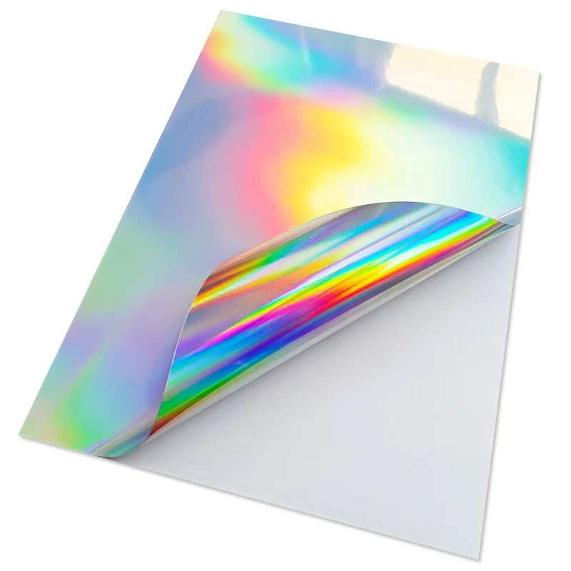 Лидер продаж голографическая пленка bopp холодного ламинирования A4 или в рулоне цена производителя