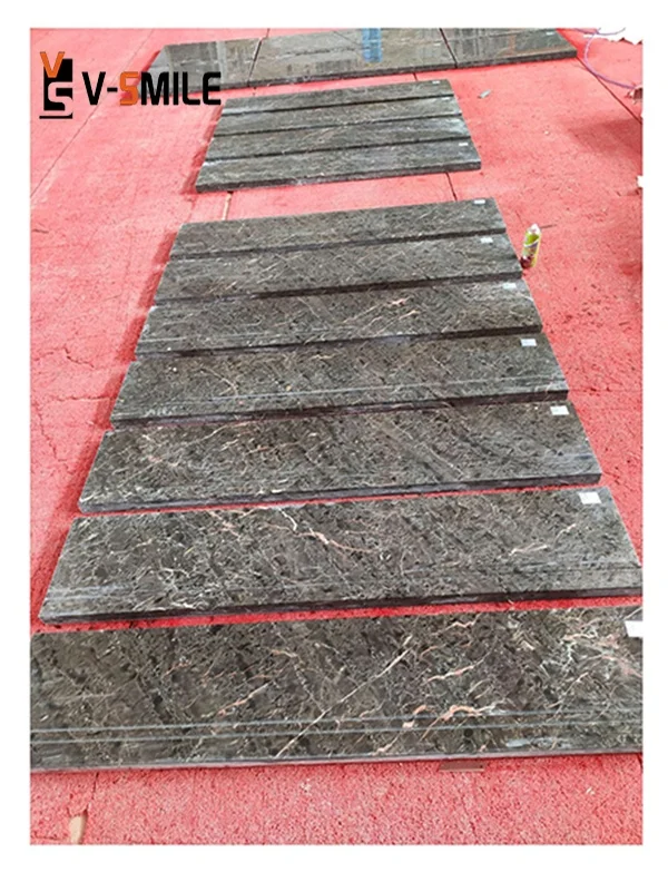 Hangzhou Chinese Polished China Grey Wall Slabs & Floor Covering Tiles Hang Ash Stair