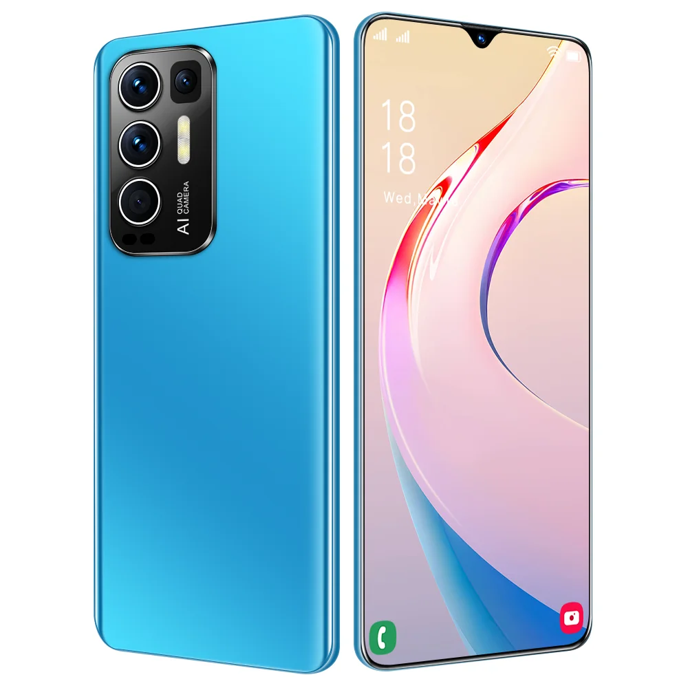 2021 Mobile Phone 6.7 inch Android11.0 Smartphones 8+256GB 5G Cellphones 6800mAh Large Capacity Mobile Phones
