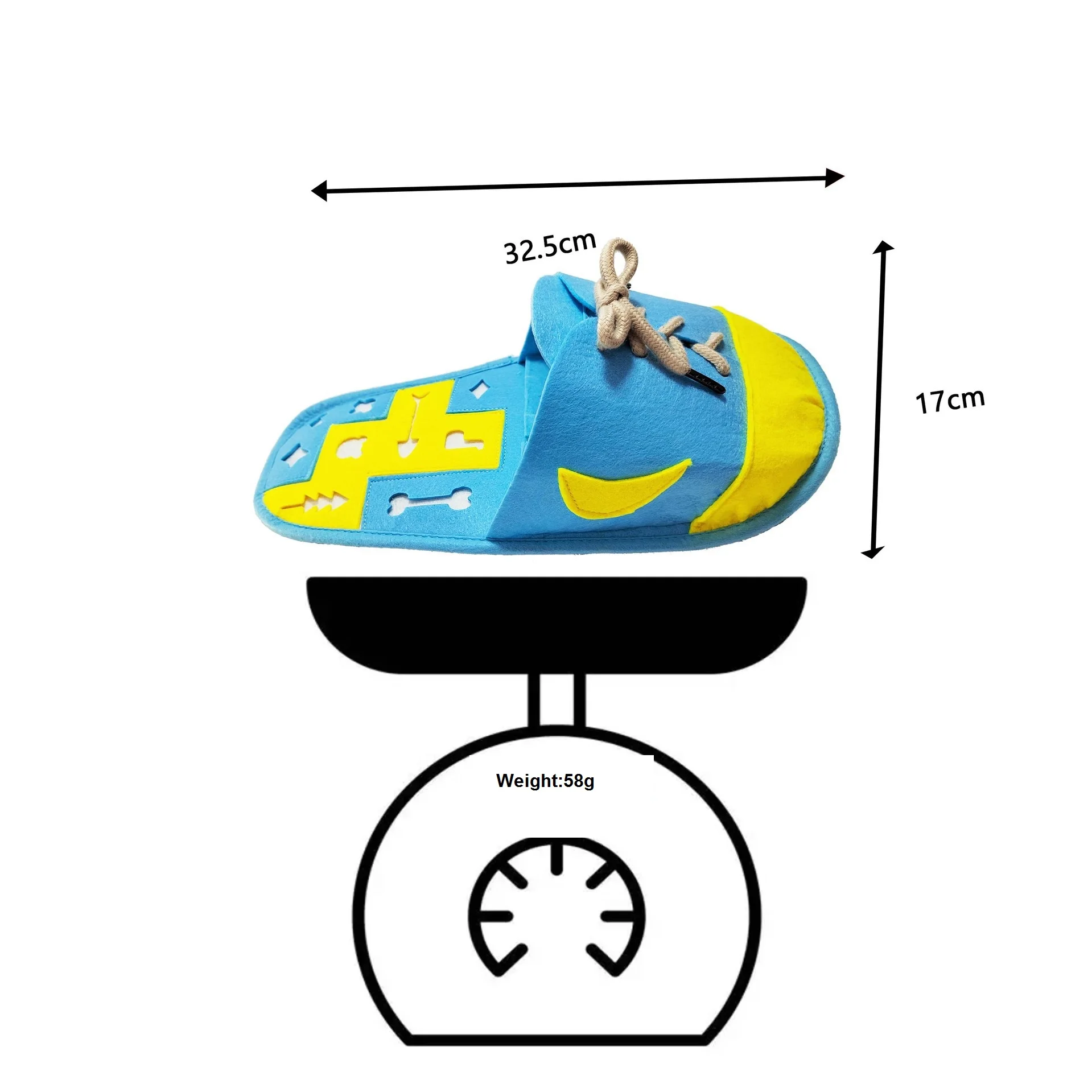 Amazon cloth new slippers pet cat and dog supplies smelling hidden food mat toys Slow food decompression puzzle training mat