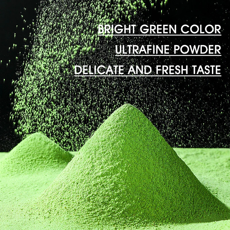 Private Brand Customized Ceremony Organic High Grade Matcha Flavor Green Tea Bagged Ceremonial Matcha Powder