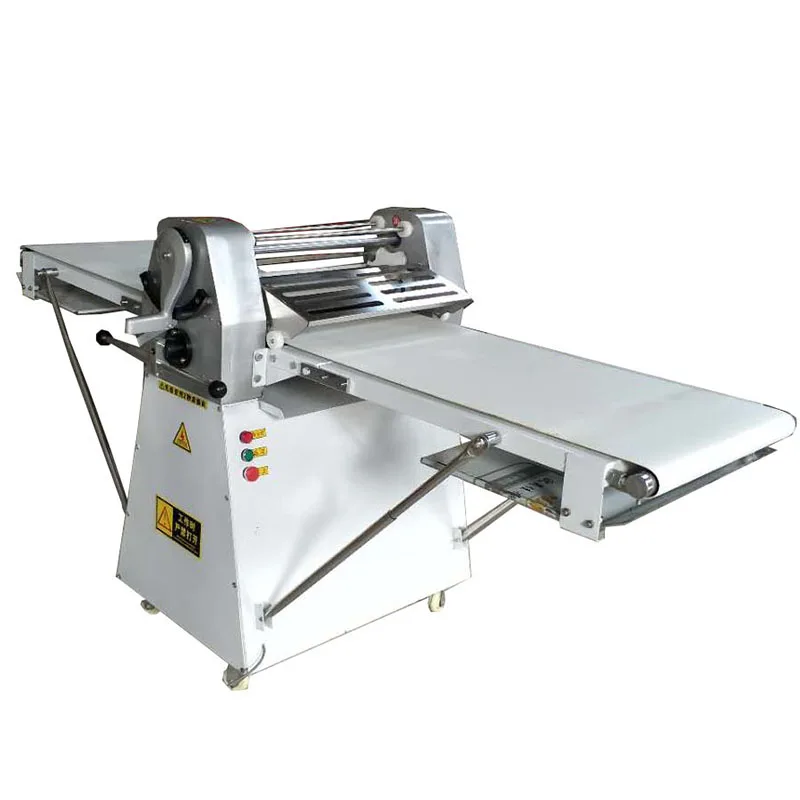 High efficiency standing model automatic pastry machine bakery shop dough sheeter