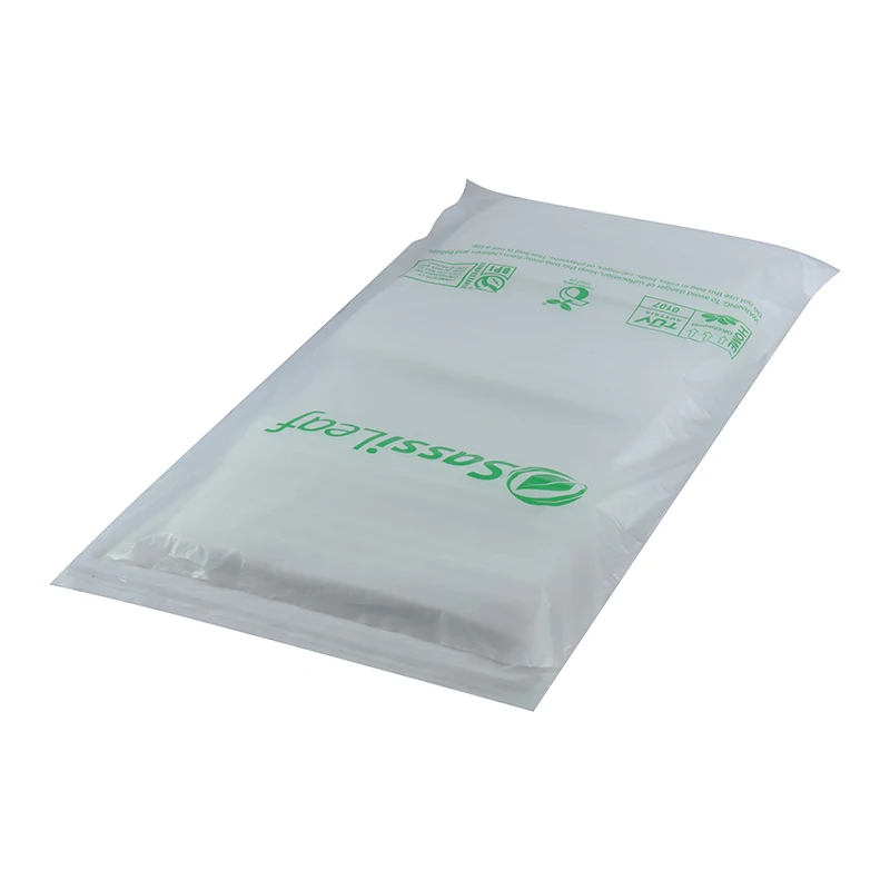 Экологичный биоразлагаемый пластиковый самоклеящийся упаковочный пакет для одежды (AD036)