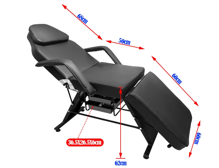 Hair Salon Equipment Furniture Beauty Salon Bed Massage Tattoo SPA Facial Beauty Bed