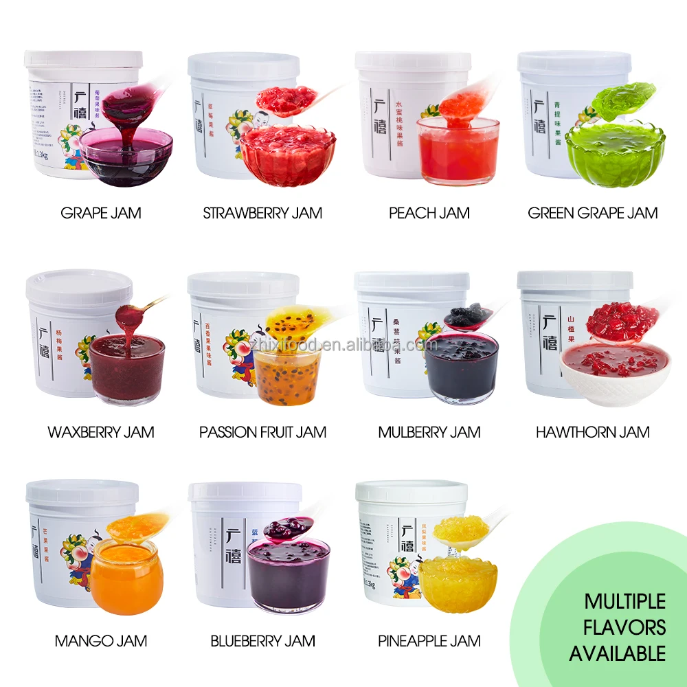 1 3 кг Пузырькового чая фруктовое варенье манго для напитков