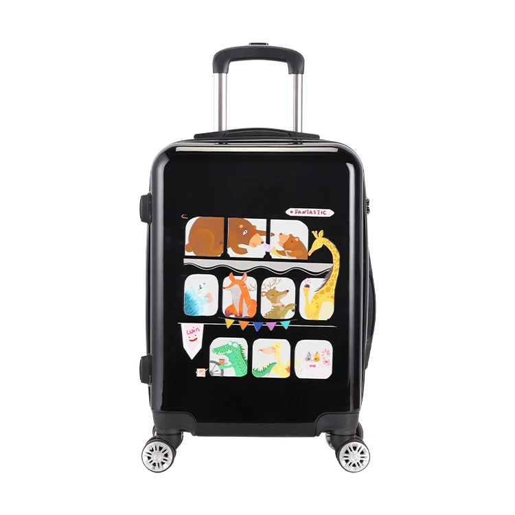 Custom Print Suitcase Cabin Trolley Bag Abs Guangzhou Branded Luggage Bags Quality Luggage With Pictures