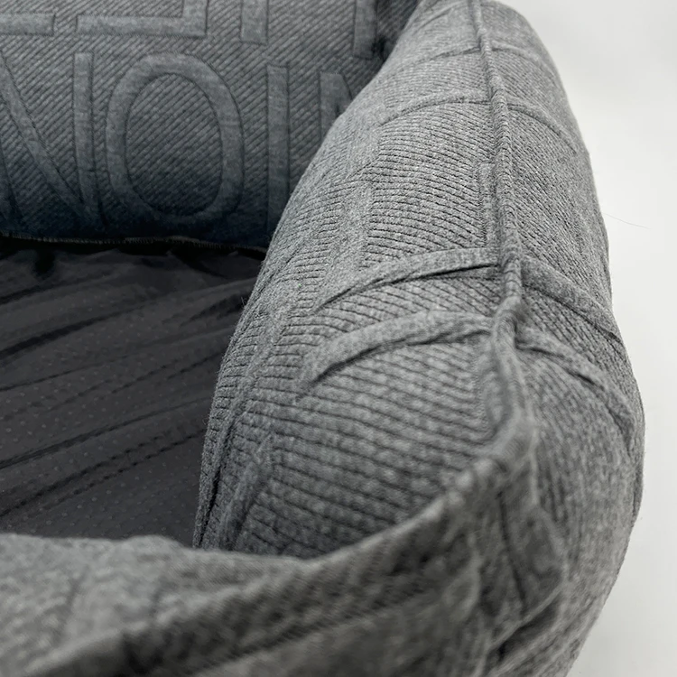 Velvet Corduroy Rectangle Non-Slip PP Cotton Warmth Sleeping Bed For Cat Dog Animals