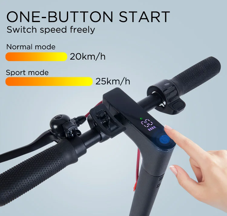 kepow E9MAX chinese manufacturer kick e scooter foldable 400W powerful adults  electric scooter