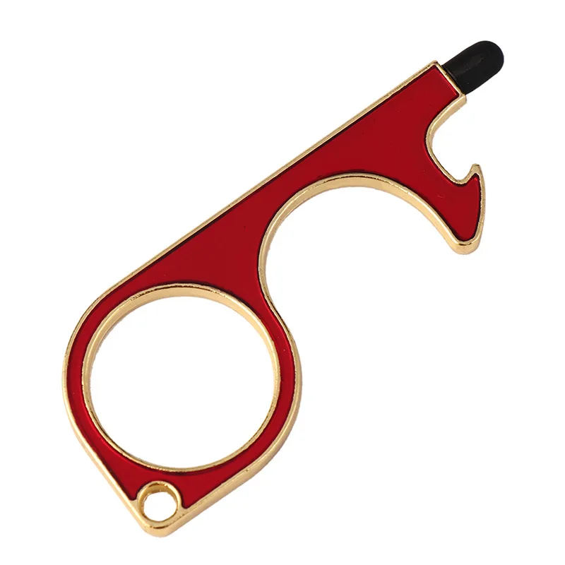 Новое поступление 2021, алюминиевый оконный выключатель, открывалка для двери, для самозащиты, набор для ключей для женщин