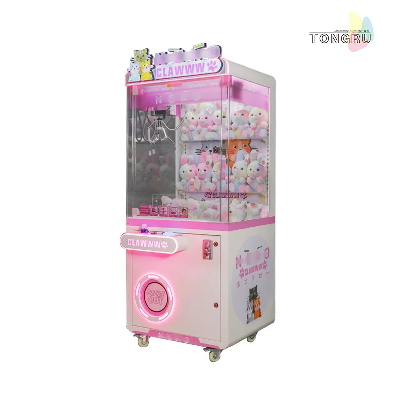 Street Shop Claw Crane Machines 1 year warranty Iron Cabinet Claw Game Machine lifetime after-sales service Claw Machine Custom