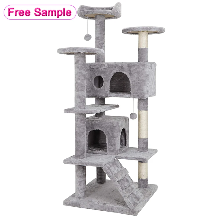 Cat Tree Tower Condo Furniture Scratch Post for Kittens Pet House Play